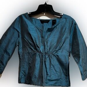 Express Teal Blouse